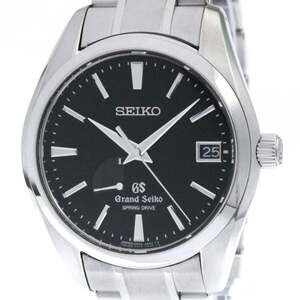 GRAND SEIKO Spring Drive SBGA003 Steel Mens Watch 9R65-0AA0 Polished